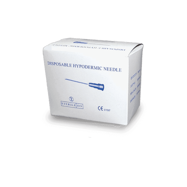 21Gx2″ Needles – Box of 100